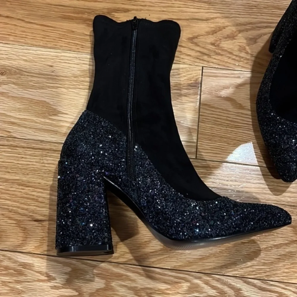 New Shelley’s of London Ely Glitter stretch boots 6.5 - Picture 12 of 15